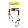 Ergodyne Coiled Lanyard, 48", 2 lb. Weight Capacity, Lime 3130S