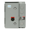 Eaton Nonreversing NEMA Magnetic Motor Starter, 3R NEMA Rating, 120V AC, 3 Poles, 1NC/1NO ECN0502AAA-R63/C