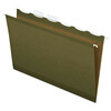 Zoro Select Box Hanging File Folders 8-1/2" x 11", Standard Green, Pk20 PFX42701