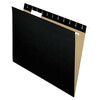 Zoro Select Hanging File Folders, Black, PK25 PFX81605