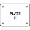 Zoro Select Swivel Plate Caster, Rubber, 2 in., 75 lb. 31807