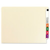 Zoro Select File Folder End Tab, Manila, PK100 24110