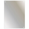 Ketcham 18" x 24" Stainless Steel Washroom Mirror SSF-1824