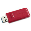 Verbatim Store 'n' Go USB Flash Drive, 16 GB, Red VER96317