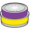 Msa Safety Combination Cartridge/Filter, Threaded, OV, CL, SD, CD, HC, P100, Magenta, Yellow, 6 PK, NIOSH 815188