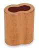 Dayton Wire Rope Sleeve, 7/32 In, Copper, PK25 2VJZ6