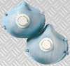 Moldex N95 Disposable Respirator, Exhalation Valve, 2300 Series, Molded, Dual Headstrap, M/L, Pack of 10 2300N95