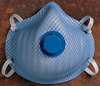 Moldex N95 Disposable Respirator w/ Valve, M/L, Blue, PK10 2500N95