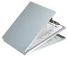 Saunders 8-1/2" x 11" Portable Storage Clipboard 1/2", Silver 10017