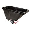 Rubbermaid Commercial Tilt Truck, Utility, 1/2 cu. yd., 450 lb. FG130400BLA