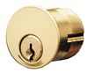 Kaba Ilco Lockset Cylinder, Satin Chrome, Keyway Type Yale(R) 8, 5 Pins 7165YA2-26D-KA2