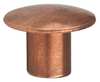 Zoro Select Binding Barrel, #8-32, 1/4 in Brl Lg, 13/64 in Brl Dia, Copper Plain, 2 PK Z4304C-CU