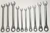 Westward Ratcheting Wrench Set, Pieces 10 1LCF4