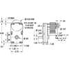 Dayton AC Gearmotor, 25.0 in-lb Max. Torque, 52 RPM Nameplate RPM, 115V AC Voltage, 1 Phase 1LNG1