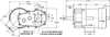 Dayton AC Gearmotor, 1,100.0 in-lb Max. Torque, 12 RPM Nameplate RPM, 115/230V AC Voltage, 1 Phase 1L509