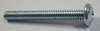 Zoro Select #8-32 x 1 in Phillips Pan Machine Screw, Zinc Plated Steel, 100 PK U24522.016.0100