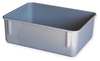Molded Fiberglass Nesting Container, Gray, Fiberglass Reinforced Composite, 11 3/4 in L, 8 3/4 in W, 4 1/8 in H 9201085136