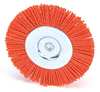 Weiler Wire Wheel Wire Brush, 4", 1/4", 4, 500 RPM 90438