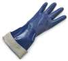 Showa 14" Chemical Resistant Gloves, Nitrile, 11, 1 PR NSK24-11