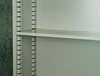Tennsco 2-Shelf Stationary Bookcase, 28"x34-1/2" Light Gray B-30LG