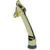 Zoro Select Lever Door Holder, Brass, Yellow, 1-5/8"W 4JG77