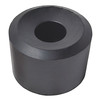 Vaughan Rubber Mallet Tip, 2 In Dia, Soft, Black RM24TB