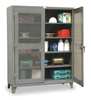 Strong Hold 12 ga. ga. Steel Storage Cabinet, 48 in W, 78 in H, Stationary 46-V-244