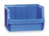 Quantum Storage Systems 150 lb Storage Bin, Polyethylene, 18 3/8 in W, 11 7/8 in H, Blue, 19 3/4 in L QMS543BL