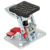 Zoro Select Adjustable Floor Lock, Top Plate, 8 in. 1VJN4