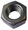 Zoro Select Heavy Hex Nut, 1-1/4"-8, Steel, Grade 2H, Black Oxide, 1-7/32 in Ht, 5 PK 1XA53