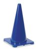 Zoro Select Traffic Cone, 18 In.Blue 1YBW4