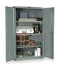 Hallowell 14 ga. ga. Galvannealed Steel Storage Cabinet, 48 in W, 60 in H, Stationary HWG4SC8460-3CL