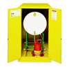 Justrite Sure-Grip EX Flammable Cabinet, Horizontal, 55 gal., Yellow 899300