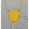 Zoro Select Roof Leak Diverter, 18x18 In., Yellow 42X297