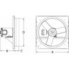 Dayton Exhaust Fan, 18 In, Hazardous Location 10D999