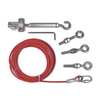 Omron Cable Kit, PVC Covered Steel, 16ft. 5in.L 44506-2705