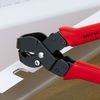 Knipex Notching Pliers, 10 In 90 61 20