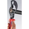 Knipex 11" Ratchet Action Cable Cutter, Center Cut 95 31 280 SBA