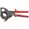 Knipex 11" Ratchet Action Cable Cutter, Center Cut 95 31 280 SBA