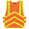 Kishigo Medium Class 3 High Visibility Vest, Orange 1551-M