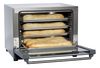 Cadco 11-3/4 x 18-3/4 x 13-3/4" Half Size Convection Oven, 220V, Stainless Steel OV-023