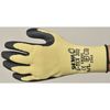 Showa Cut Resistant Coated Gloves, A8 Cut Level, Natural Rubber Latex, L, 1 PR S-TEX303L-09