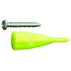 Wallclaw Anchors WallClaw Anchors 60 lb Tension Strength, 2" L, Plastic, 25 PK PCK-WC25-YS