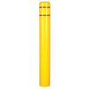 Zoro Select Post Sleeve, 4-1/2 In Dia., 52 In H, Yellow CL1385D