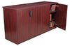 Regency 72 W 0 Drawer Legacy Storage Cabinets, Mahogany LSC7236MH