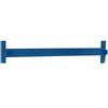 Benchpro Bin Rail, 60 W x 1-1/2 D x 4 in. H, Blue B60