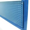 Benchpro Pegboard Backwall, 50 W x 2 D x 16 H, Blue PB48