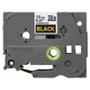 Brother Adhesive TZ Tape (R) Cartridge 0.47"x26-1/5ft., Gold/Black TZe334