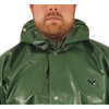 Tingley Iron Eagle Rain Hood, Green, Snaps, Nylon/Polyurethane H22148