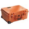 Pelican Orange Protective Case, 22.07"L x 17.92"W x 10.42"D 1560-000-150